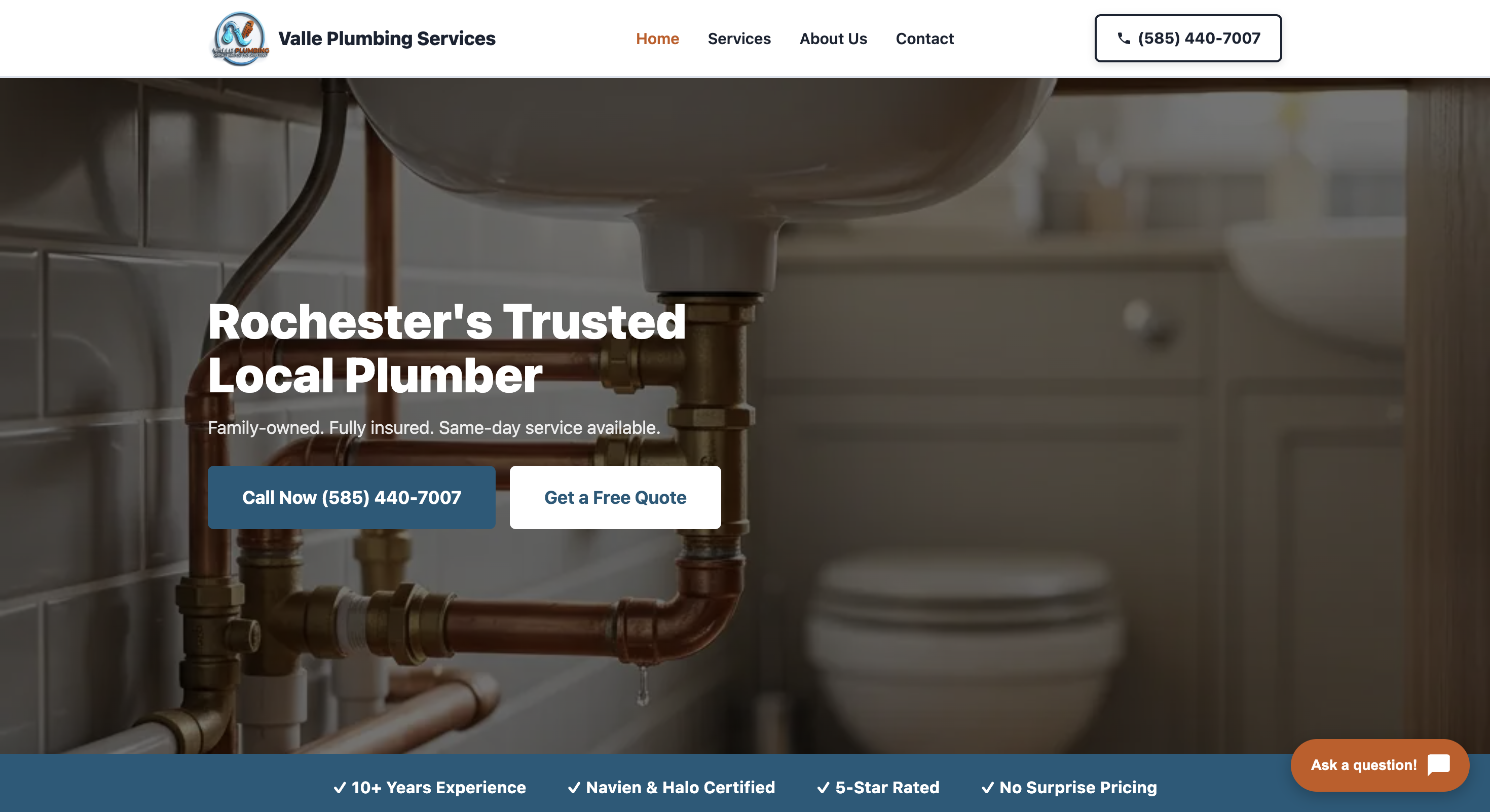 Valle Plumbing Services